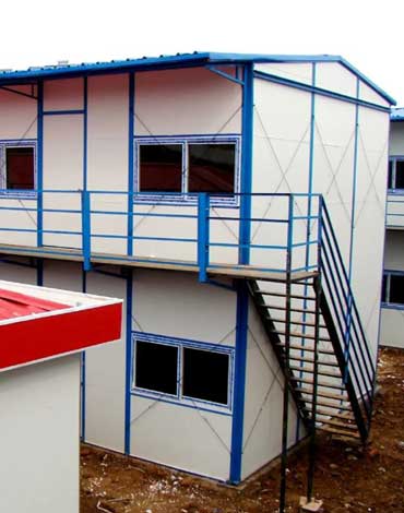 How Do You Manufacture Sandwich Panel Steel Prefab House.