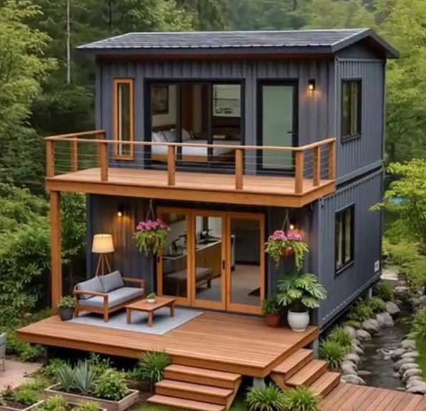 Two-Container Exclusive House