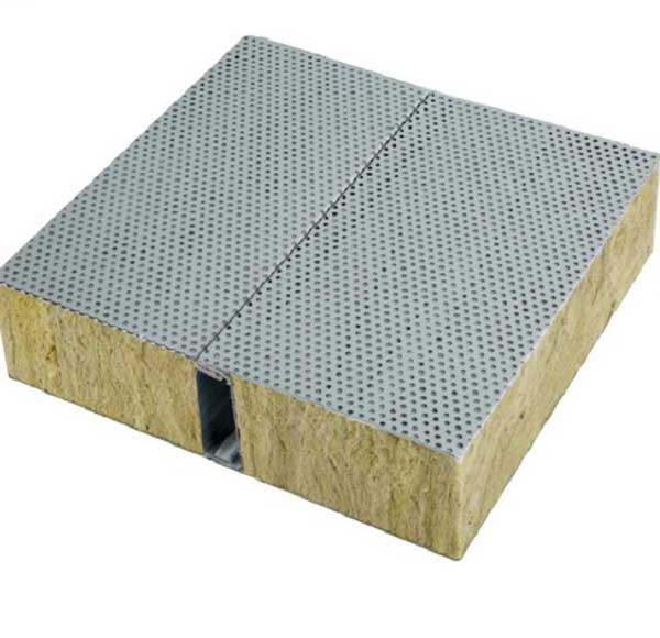 Rock Mineral Wool Sandwich Wall Panel